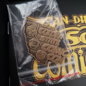 San Diego Comic Con Limited Edition Pin 50th Anniv